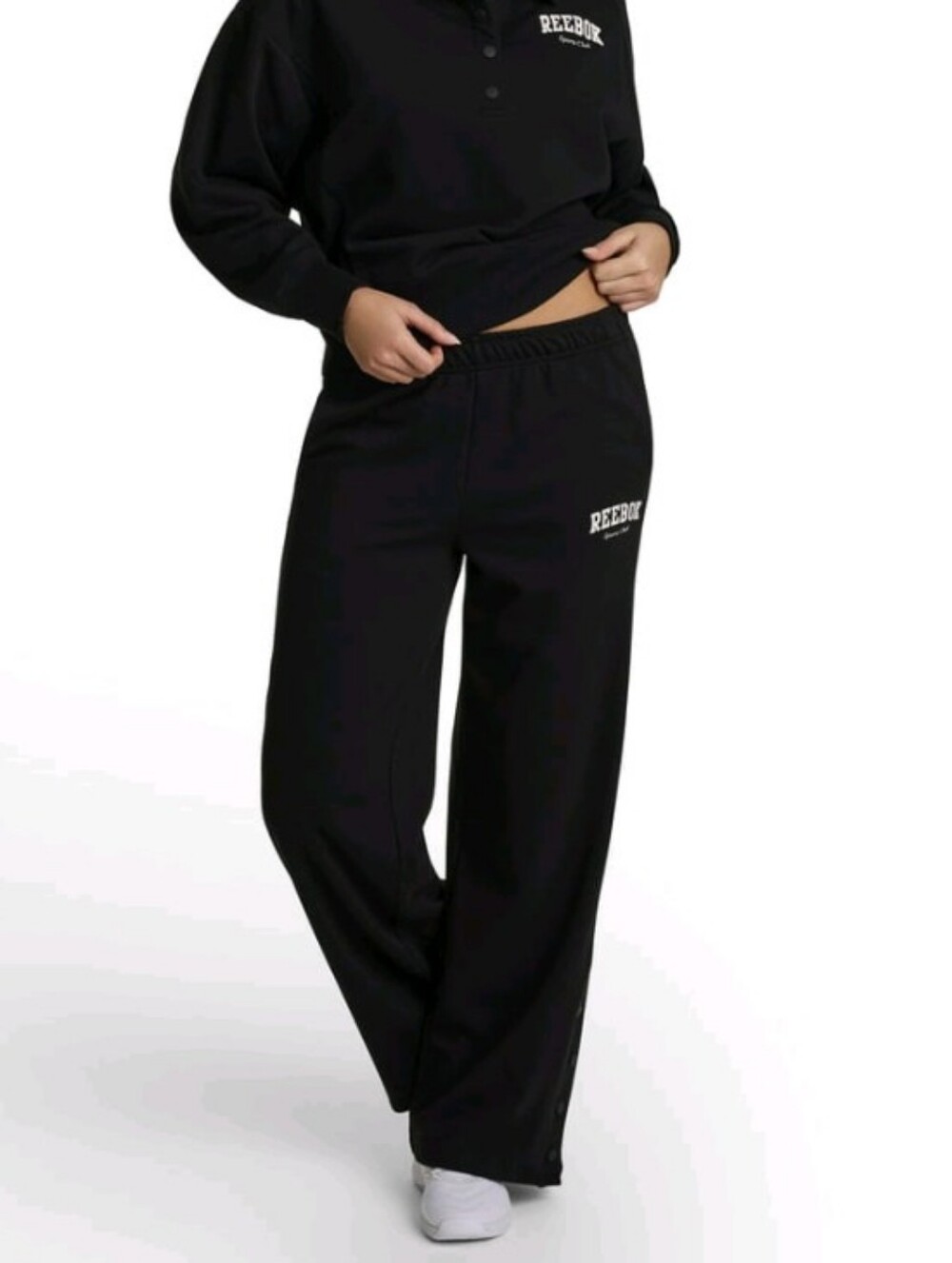 Reebok wide leg sweat pants sz XXL